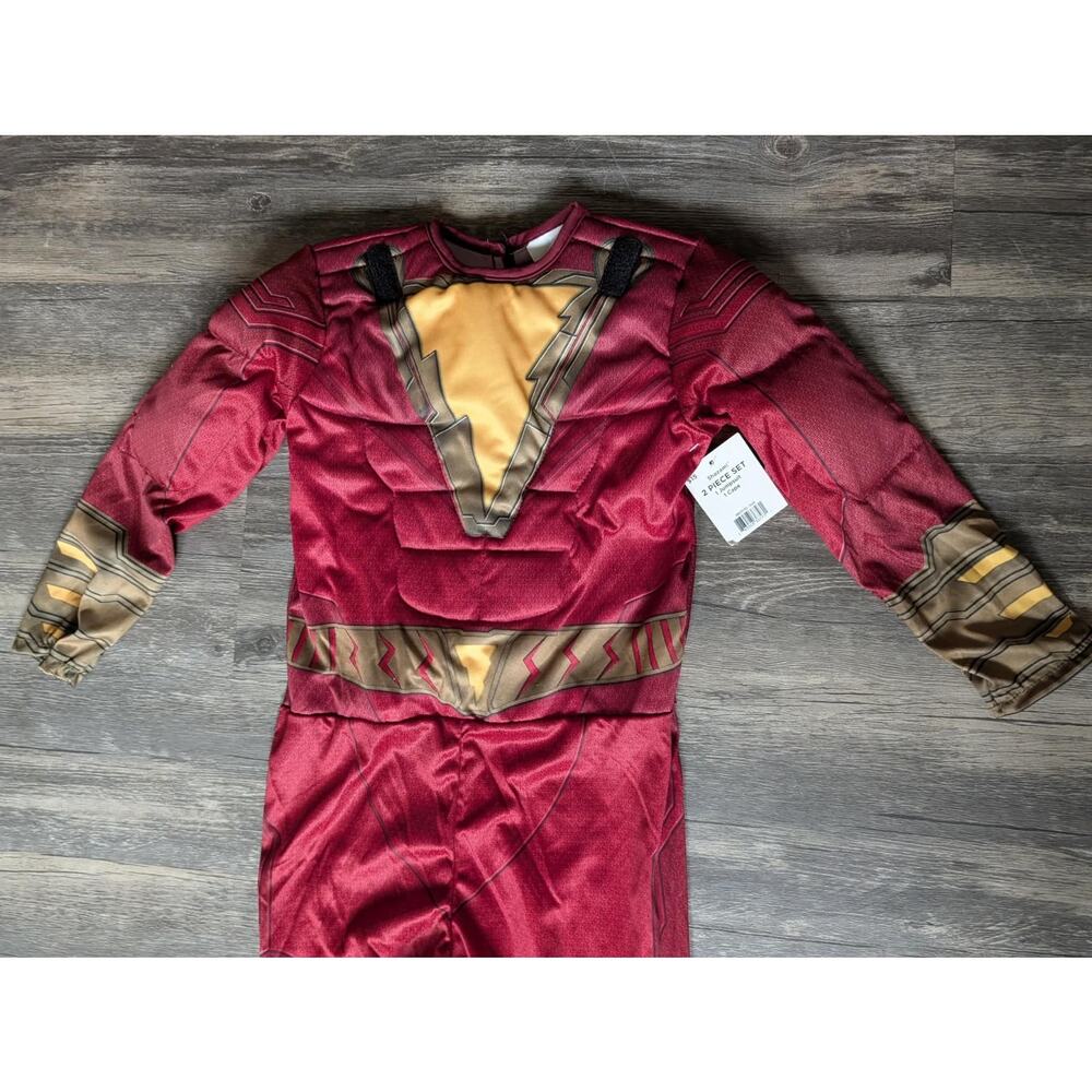 Rubie's Shazam Superhero Boy's Halloween Costume Cosplay Size S - Picture 2 of 8